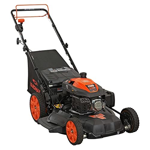 YARDMAX 22 in. 201cc Select PACE riding mower vs walk behind - YARDMAX 22 in. 201cc Select PACE