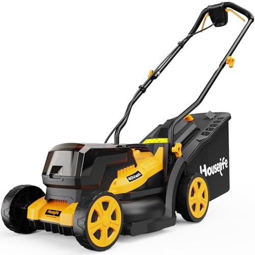 ryobi vs dewalt mower - 40V Cordless Lawn Mower Compatible with