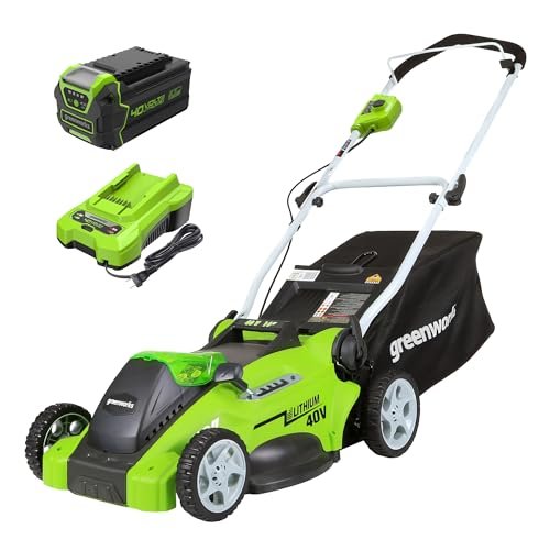 Greenworks 40V 16 ryobi vs greenworks electric mower - Greenworks 40V 16