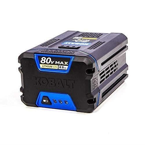 ryobi vs kobalt battery mower - Kobalt 80-volt 2.5-Amp Hours Rechargeable Lithium