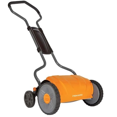 Fiskars Push Mower - 17 scotts reel mower vs fiskars - Fiskars Push Mower - 17