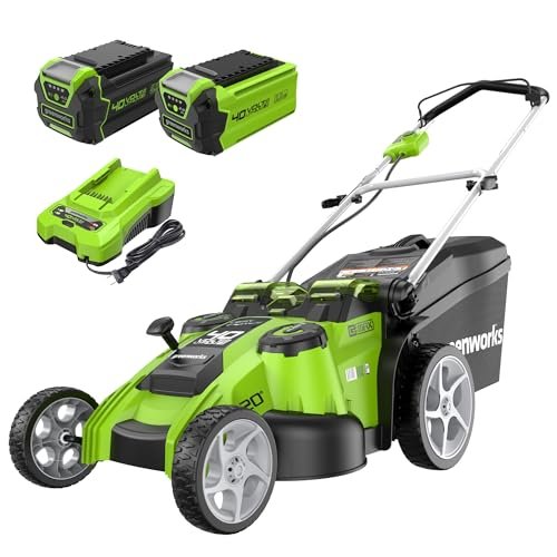 single blade vs multi blade mower - Greenworks 40V 20