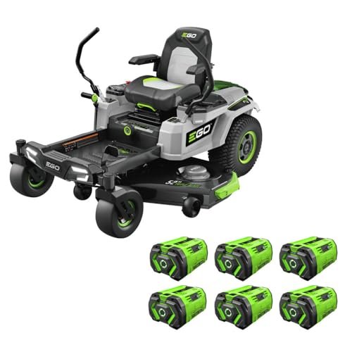 EGO Power+ Electric Riding Lawn Mower, stand on vs sit down mower - EGO Power+ Electric Riding Lawn Mower,