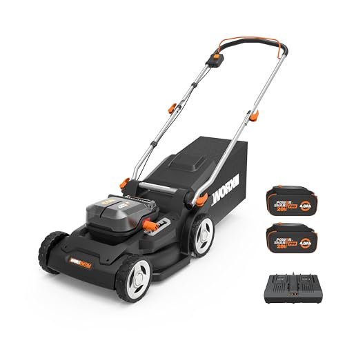worx vs ryobi mower - WORX Cordless Lawn Mower, 17